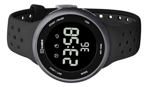 Relógio Masculino Digital Azul X-games Silicone Original +nf