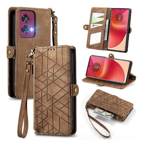 Funda Abatible Para Motorola Edge 50 Fusion A Prueba De De