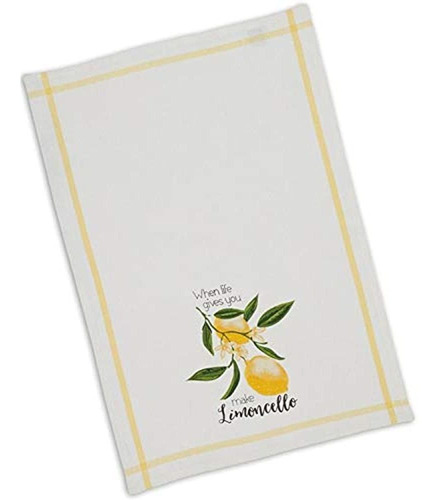 Diseño Importa Limones Limoncello - Toalla De Algodon Con