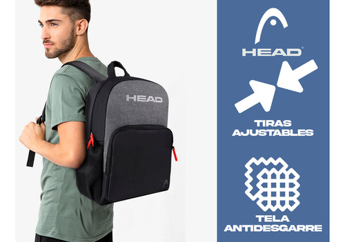 Mochila Urbana Deportiva Head Original Diseño Nuevo Unisex