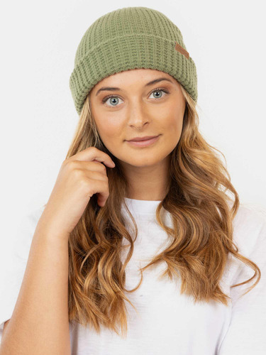 Gorro Stricty Verde Mujer Maui And Sons