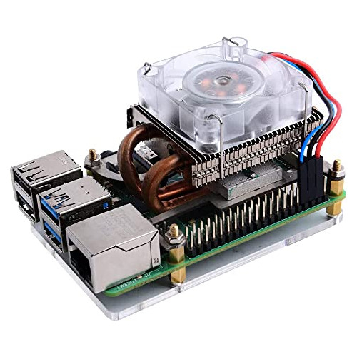 Ventilador Geeekpi Raspberry Pi 4 Pwm, Cpu Raspberry Pi De P