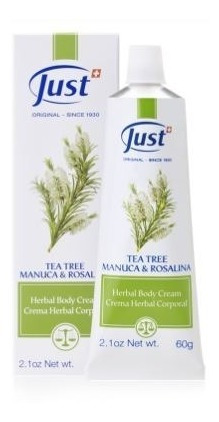 Crema De Tea Tree Con Manuca Y Rosalina - Just Swiss - 60g