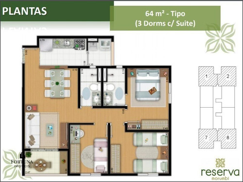 Imagem 8 de 16 de Morumbi - Prédio Novo. Apartamento Com 64 M², Três Quartos - Ap10928 - 34628419