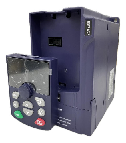 Inversor De Frequência Monofásico 3cv 9,6a 220v Vfd200