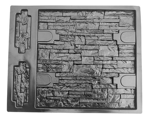 L Moldes De Concreto De Parede 3d Molde Molde De Pedra