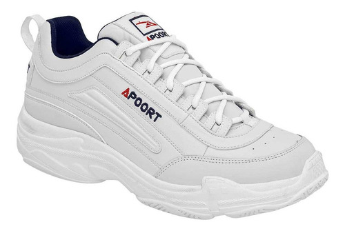 Tenis Chunky De Apoort Para Hombre Blanco D31 T6