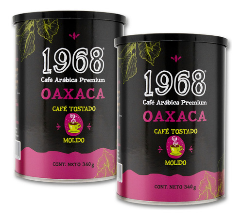Café 1968 Oaxaca, Molido, Rainforest Alliance 2pack