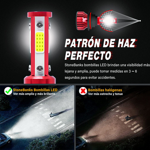 9007 Kit De Focos Led Para Dodge Stratus 2001-2005 2006