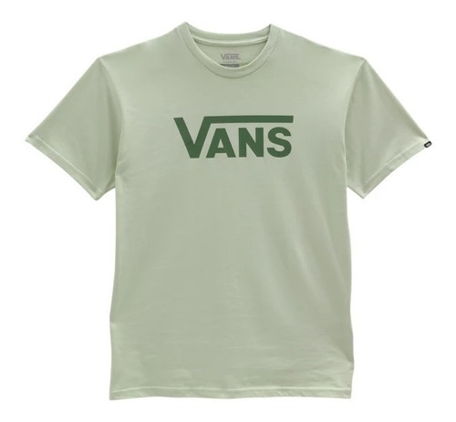 Remera Vans Modelo Classic Verde Estampada Nueva Colección