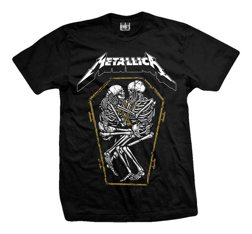 Remera Rock Metallica Hard Wire Excelente Calidad