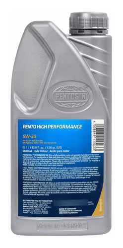 1 Lt Aceite De Motor 5w30 Montego V6 3.0l 05/07