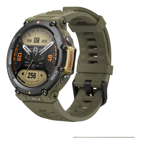 Smartwatch T-rex 2 Verde -gps + 15 Certificaciones Militares