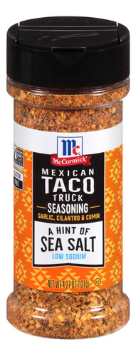 Mccormick A Hint Of Sea Salt Mexican Taco Truck Seasoning, 4