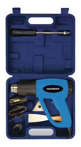 Pistola De Calor Gamma 2000w G1935kar + Maletín Y Accesorios