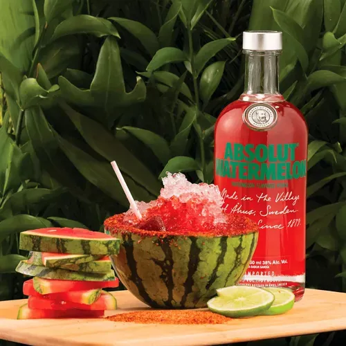 Absolut Vodka Watermelon Botella 700ml X3