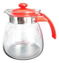 Comprar Jarra Para Fuego 1 Litro De Vidrio Templado Apta Fuego Color Rojo