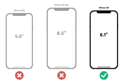 Funda Exterior Tpe Compatible Otterbox Defender iPhone XR Negro.