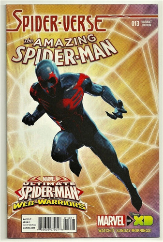 Amazing Spiderman 13 Portada Incentivo Marvel Comics 2015