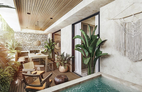 Imagen 2 de 15 de Departamento En Venta En Tulum, Deja Vu