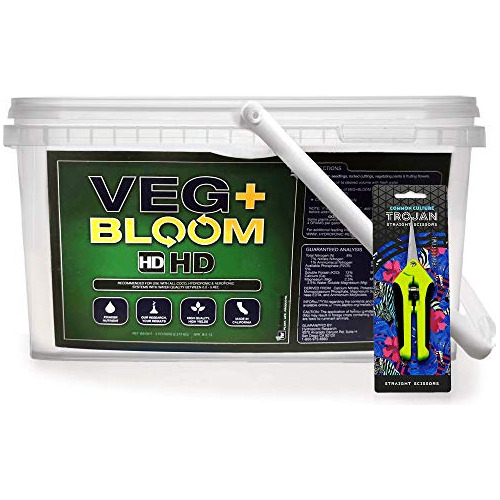 Nutrientes Polvo Hidropónicos Premium Veg + Bloom Hd L...