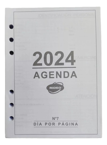 Repuesto Agenda Citanova N°7 Mini 19 X 14 Semanal (10409)