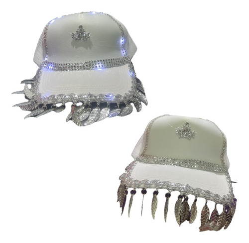 Gorra Trucker Coronita Con Colgante Y Luz 