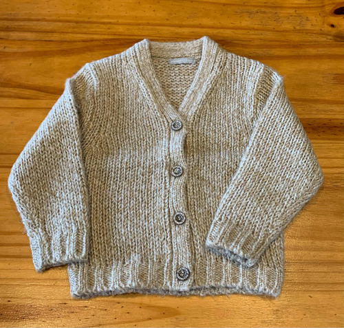 Sweater Tejido Tipo Cardigan Niño Mimo Talle 18meses