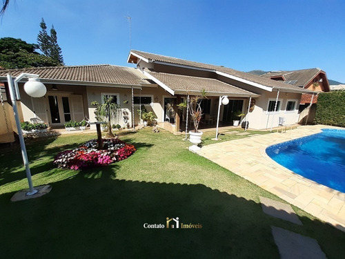 Imagem 3 de 15 de Linda Casa Térrea Mobiliada Piscina Venda Atibaia - Ca0872-1