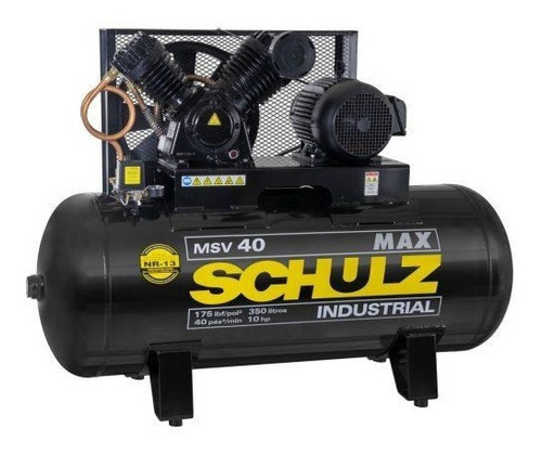 Compresor Marca Schulz Msv-40 Max/350lt 10 Hp 2 Et