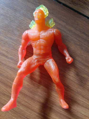 Muñeco Los 04 Fantasticos  Antorcha Humana Mattel 1996 11cm