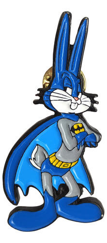 Broche Pin Metálico Batman Bugs Bunny Aniversario 100wb