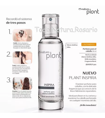 Natura Plant Inspira Perfume Para El Cabello 30ml