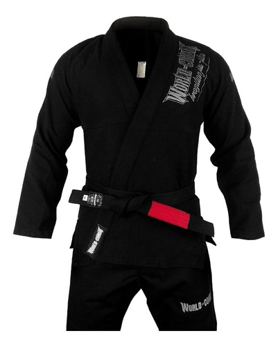 Kimono World Combat Bjj - Preto