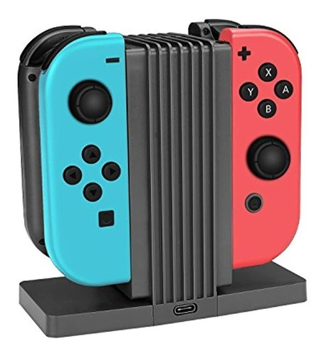 Tnp Joy-con Cargador Soporte De Base Para Cargador Para Inte