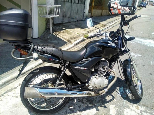 Honda Cg Fan 150 Preta 2011 Cod 0016
