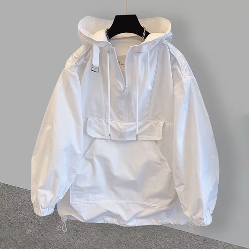 Chaqueta Con Capucha Para Hombre, Con Forro Polar, Ligera, C