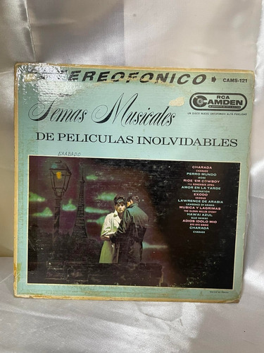 Temas Musicales De Peliculas Inolvidables Disco Lp Vinilo 