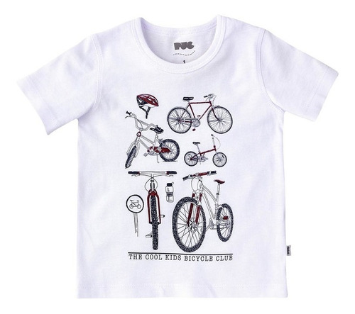 Camiseta Varon Puc  Tm - Blanco Bici- Flaber 