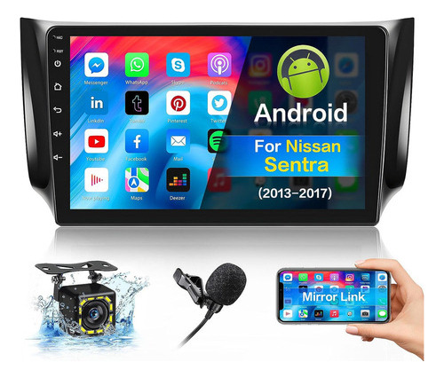 Radio Nissan Sentra 2013-2017, Estéreo De Coche Android 10