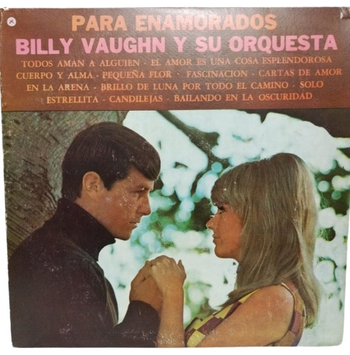 Billy Vaughn Y Su Orquesta  Para Enamorados. Lp