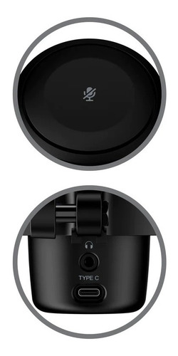 Imagen 2 de 6 de Micrófono Gamer Hyperx Duocast Black Hmid1r-a-bk/g