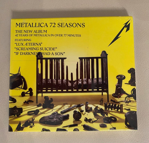 Metallica 72 Seasons Cd Nuevo Y Sellado - Importado Usa