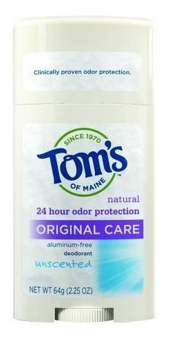 Desodorante Tom's Of Maine Original Libre De Fragancia 2.25