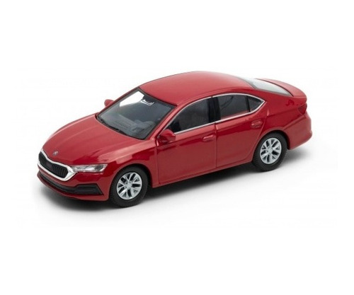 Welly Skoda Octavia Iv Rojo 1:34 43806cw