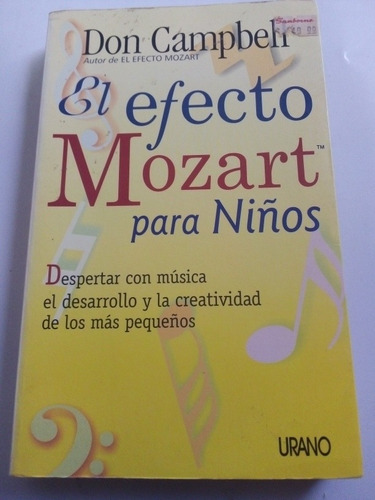 Don Campbell El Efecto Mozart Para Niños 