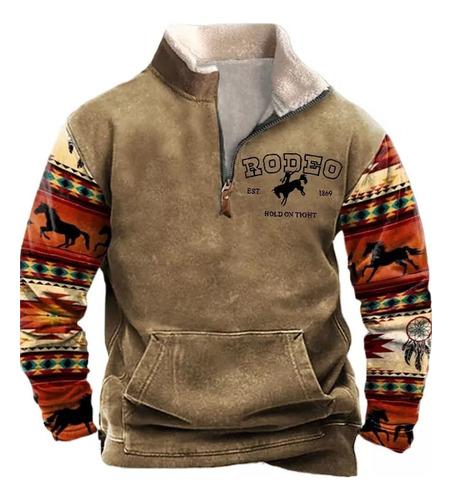 Chaqueta Yellowstone De 2 Piezas Con Cuello Alto Y Cremaller