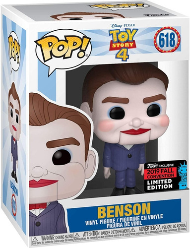 Funko Pop! Toy Story 4 Benson 618 Original Limited Edition