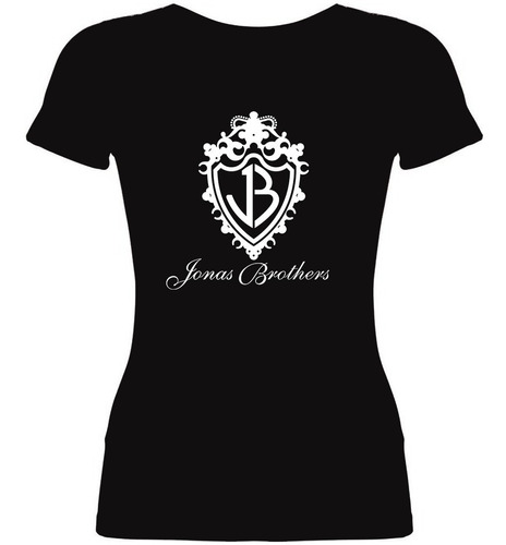 Remera Mujer Algodón Jonas Brothers