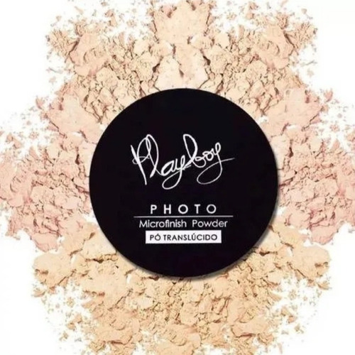 Imagem 6 de 7 de Pó Translúcido Playboy Photo Microfish Powder Facial Cor 03